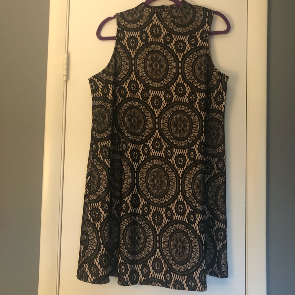 Boho lace shift dress